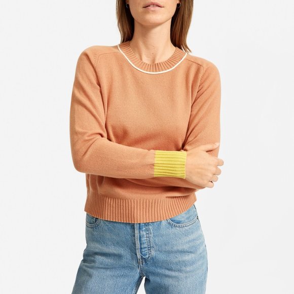 Everlane Sweaters - Everlane ReCashmere Colorblock Sweater M